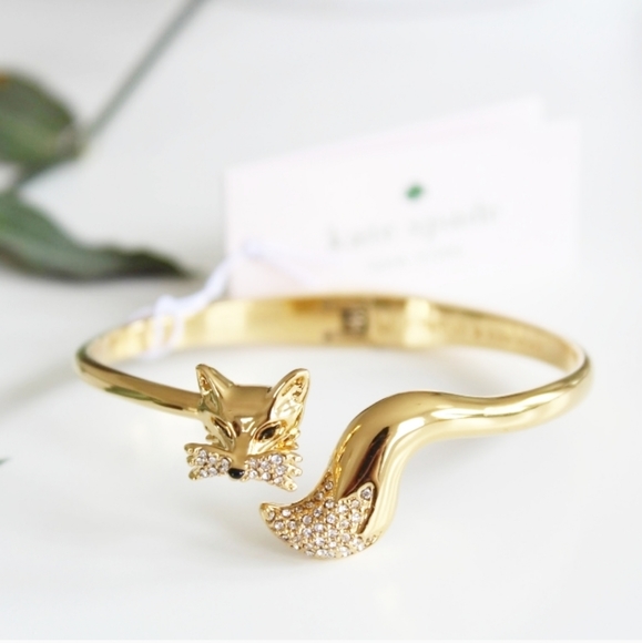 kate spade Jewelry - NWT KATE SPADE SO FOXY GOLD FOX BRACELET